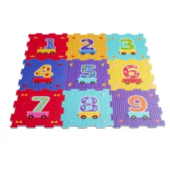 Discount Gifi Puzzle de sol chiffres 18 pièces 30,5x30,5cm