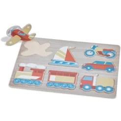 Gifi Jeux De Société Et Éducatifs<Puzzle encastrable en bois