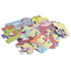 Gifi Jeux De Société Et Éducatifs<Puzzle enfant 20 pièces animaux ferme et dinosaures x2