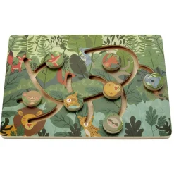 Gifi Jeux De Société Et Éducatifs<Puzzle labyrinthe animaux en bois
