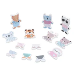 Gifi Eveil<Puzzle magnétique animal en bois certifié FSC® 8 pièces