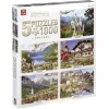 Gifi Jeux De Société Et Éducatifs<Puzzle paysage 1000 pièces x 5