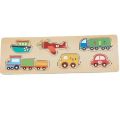 Gifi Jeux De Société Et Éducatifs<Puzzle véhicule à encastrer x6