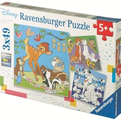Gifi Jeux De Société Et Éducatifs<Puzzle x3 49 pièces avec 2 posters