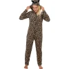 Outlet Gifi Pyjama combinaison chat léopard Taille L