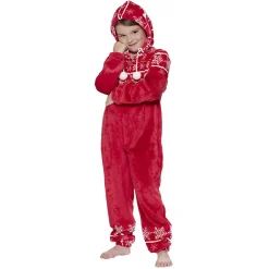 New Gifi Pyjama combinaison de Noël enfant rouge blanc