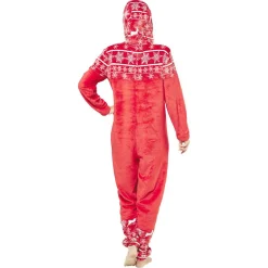 Hot Gifi Pyjama combinaison de Noël femme rouge et blanc