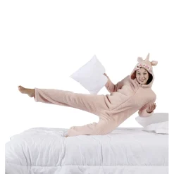 Sale Gifi Pyjama combinaison licorne et fleurs Taille L