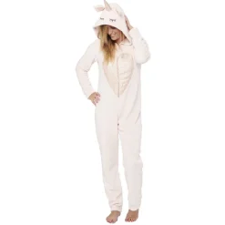 Hot Gifi Pyjama combinaison licorne rose femme Taille XS