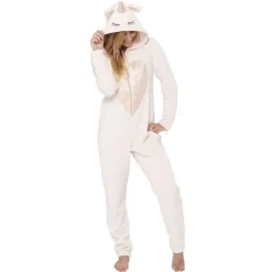 Gifi Pyjama combinaison licorne rose femme Taille M