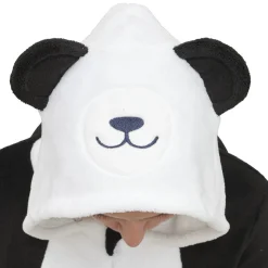 Clearance Gifi Pyjama combinaison panda noir blanc femme Taille S