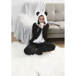 Online Gifi Pyjama combinaison panda noir blanc femme Taille L