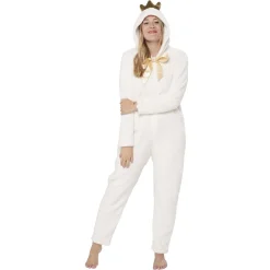 Sale Gifi Pyjama combinaison princesse blanc doré femme Taille S
