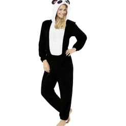 Clearance Gifi Pyjama panda noir et blanc taille XS