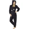 Discount Gifi Pyjama panda noir et rose taille S