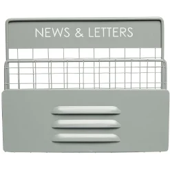 Gifi Range courrier en métal gris