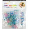 New Gifi Recharge élastiques bracelet Arc en ciel Paillettes pastel