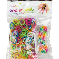 Clearance Gifi Recharge élastiques bracelet Arc en ciel Fluo boule