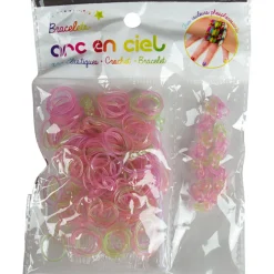 Online Gifi Recharge élastiques bracelet Arc en ciel phosphorescents
