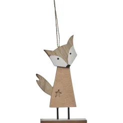Gifi Renard en bois à suspendre