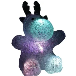 Gifi Renne lumineux multicolore h. 17 cm