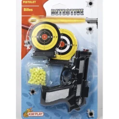 Revolver à billes et 2 cibles*Gifi