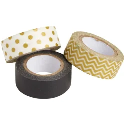 Rouleau adhésif masking tape fantaisie x3*Gifi Clearance