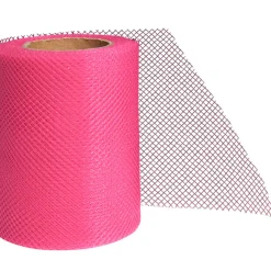 Gifi Rouleau de tulle rose fuchsia 20 m