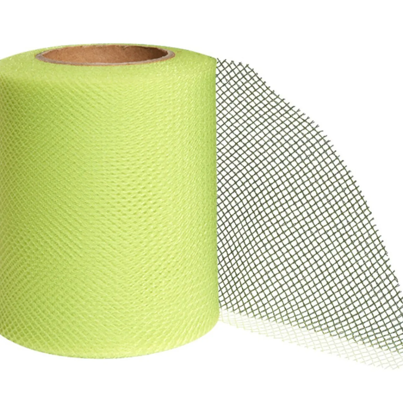 Gifi Rouleau de tulle vert anis 20 m