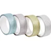 Ruban adhésif décoratif paillette multicolore x5 - 1,5x300cm*Gifi Best