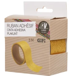 Ruban adhésif doré L.3 m*Gifi Best