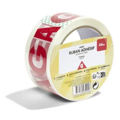 Gifi Ruban adhésif FRAGILE 66m