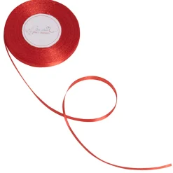 Gifi Ruban satin rouge 25 m