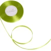 Gifi Ruban satin vert anis 25 m