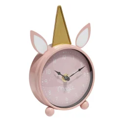 Réveil enfant en fer design Licorne rose*Gifi Best