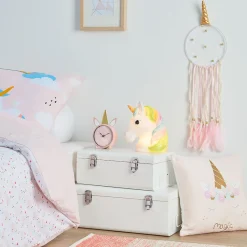 Réveil enfant en fer design Licorne rose*Gifi Best