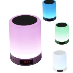 Réveil lampe LED enceinte Bluetooth*Gifi Hot