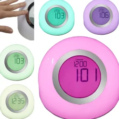 Réveil lumineux multicolore simulateur de jour*Gifi Best