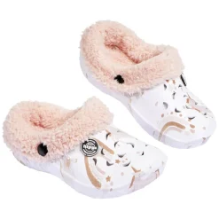 Sale Gifi Sabot Hipps blanc fourré pour enfant 26/27