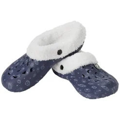 Clearance Gifi Sabot Hipps enfant hiver fourré bleu marine 34/35