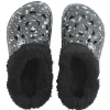 Clearance Gifi Sabot Hipps enfant hiver noir motif blanc 30/31