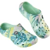 Discount Gifi Sabot Hipps enfant été vert et blanc 26/27
