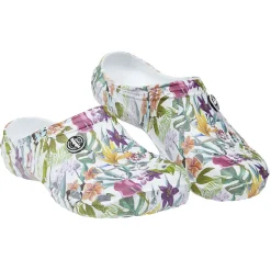 Discount Gifi Sabot Hipps femme imprimé fleurs ropicales 38/39