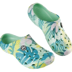 Hot Gifi Sabot Hipps femme imprimé ropical 40/41