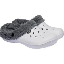 New Gifi Sabot Hipps fourré femme hiver blanc gris 36/37