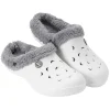New Gifi Sabot Hipps fourré femme hiver blanc gris 40/41