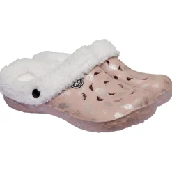 Discount Gifi Sabot Hipps fourré femme hiver rose argenté 36/37