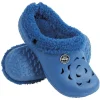 Outlet Gifi Sabot Hipps fourrés enfant hiver bleu marine 30/35