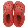 Discount Gifi Sabot Hipps fourrés enfant hiver rouge 25/29