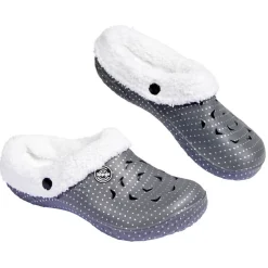 Discount Gifi Sabot Hipps gris fourré pour femme 38/39